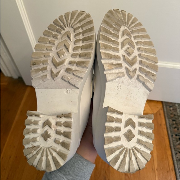 Steve Madden White Loafers - Picture 5 of 5